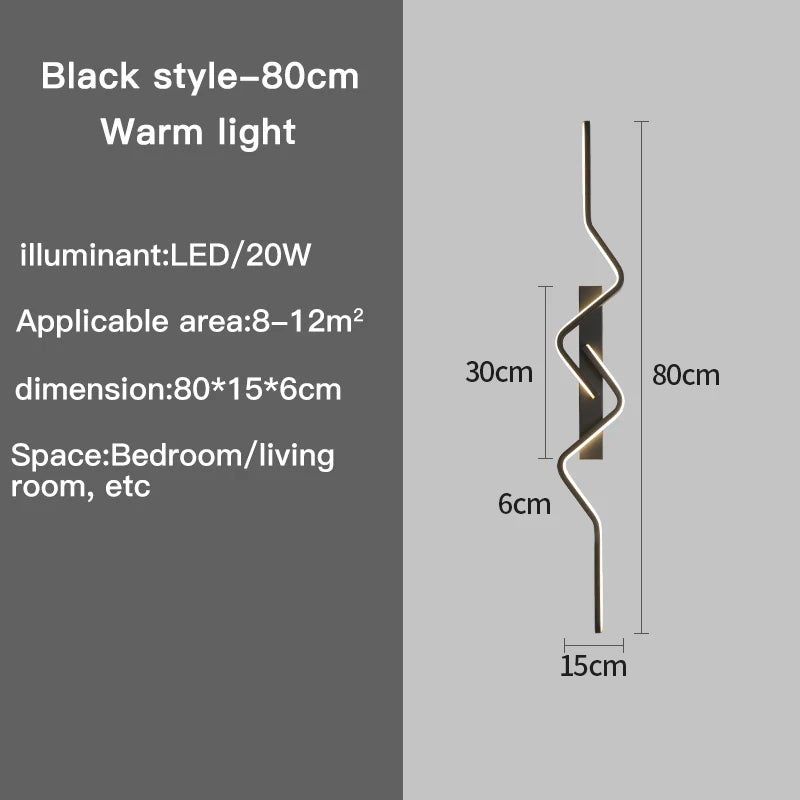 Modern Wall Light Nordic Living Room Lights 